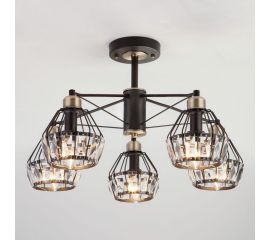 Потолочный светильник Eurosvet 70075 5 черный 00000083338 