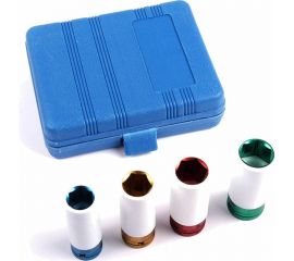 Набор ударных головок для литых дисков 4 шт, 1/2""DR, 17-22 мм Dreamcar DC-000-0694059 