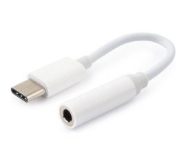 Переходник USB Cablexpert USB Type-C/Jack3.5F, блистер CCA-UC3.5F-01-W 