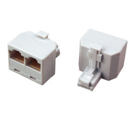 Сетевой переходник LAN REXANT штекер RJ-45 (8Р8С) -2 гнезда RJ-45 (8Р8С) 06-0113-B 