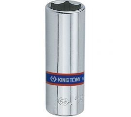 Головка торцевая глубокая шестигранная 1/4"", 6 мм KING TONY 223506M 