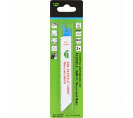 Полотна универсальные 130/150 мм, 1.8-2.6 мм, BIM, FLEXIBLE, VARIO, Wood and Metal, 2 шт D.BOR D-221-150X3-02 