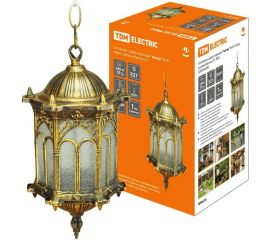 Садово-парковый светильник TDM ""Ампир"" 60 Вт, подвес шагрень/бронза Е27, SQ0330-0089 