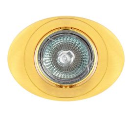 Встраиваемый светильник De Fran MR16, сатин-золото, FT 168A SG 