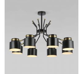 Потолочный светильник Eurosvet 70133 8 черный a057400 