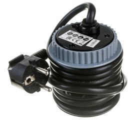 Выдвижной встраиваемый розеточный блок GTV на 1 EURO розетки и 1 USB AE-BPW1S1UCH-53 