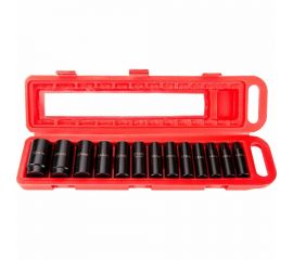 Набор ударных головок глубоких 13 шт, 10-32 мм, 1/2"" Rotake RT-013K 