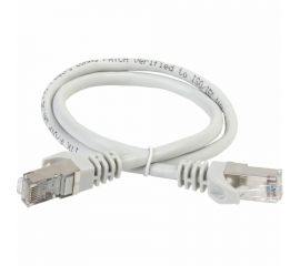 Коммутационный шнур патч-корд IEK ITK кат.5Е FTP, 1м, серый PC01-C5EF-1M 