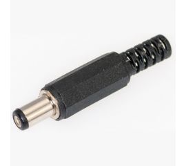 Разъем питания 5.5x1.7x9.5мм штекер Pro Legend пластик на кабель, PL2312 