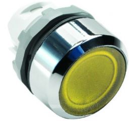 Кнопка без фиксации ABB MP1-21Y, желтая, только корпус, с подсветкой 1SFA611100R2103 