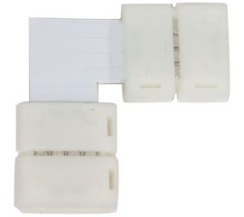 Коннектор L FERON с соединителем для светодиодной ленты RGB 5050/10мм , LD186 10шт в упаковке 23133 