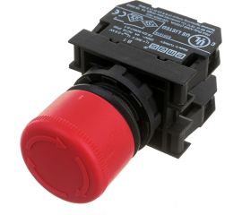 Аварийная кнопка Emas Грибок, возврат поворотом, 30мм 250В AC, 4А B102E30 