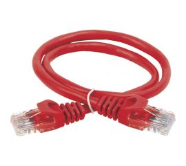Коммутационный шнур IEK ITK патч-корд, кат.5Е UTP, 5м, красный PC04-C5EU-5M 