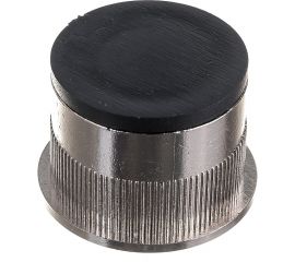 Торцевой захват для раздвижных дверей RENZ РЕНЦ, никель матовый INSDH-F 01 SN 