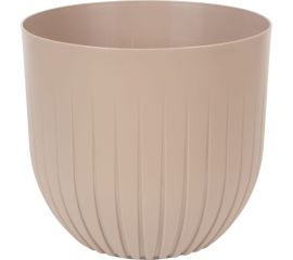 Пластиковый горшок с вкладкой liveingreen АЛЬФА ФРАППЕ диам. 13 см, высота 12.5 см, 1.4 л А13-90 