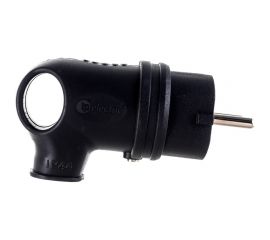 Силовая угловая вилка каучук TP Electric 16A, 240В, IP44 3101-302-0300 