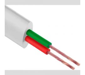 Телефонный кабель TWIST 2 жилы многожильный 100 м, белый, TWST-RCF2X-100 