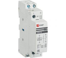 Модульный контактор EKF КМ 25А NО+NC PROxima km-1-25-11 