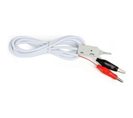 Тестовый шнур Hyperline KR-CABLE-CRO2 2-х контактный, зажимные контакты 15779 