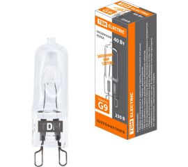 Капсульная галогенная лампа TDM JCD - 40 Вт - 230 В - G9 прозрачная SQ0341-0056 