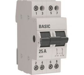 Трехпозиционный переключатель EKF 2P 25А Basic SQ tps-2-25 