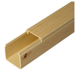 Кабель-канал Промрукав сосна 2-й замок в п/э 40х40 2-х метровый PR03.0186 