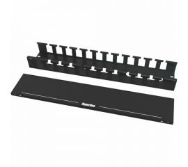 Металлический кабельный организатор Hyperline, CM-2U-ML-COV, с крышкой, 19"", 2U 16490 