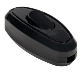 Переключатель бра EKF черный, 6А, 250В APB6-30 