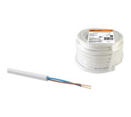 Провод TDM ПВС 2х1 ГОСТ 10м, белый SQ0118-0010 