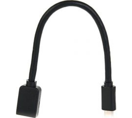 Кабель-адаптер VCOM USB 3.1 Type-C m - USB 3.0 A f, OTG, 1,5A, 5,0Gbps, 0,2m CU409 