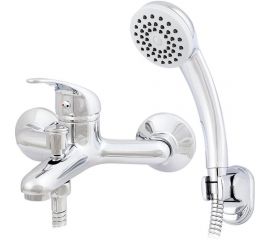 Одноручный смеситель для ванны Klip 801 с аксессуарами тов-205562 