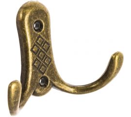 Крючок Brante 211 MAB 2-хрожковый бронза 605460 