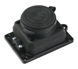 Колодка Alfa каучук 1гнездо с з/к 91965 