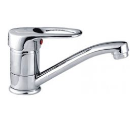 Смеситель для кухни LEDEME картридж диаметр 40 мм, силумин, L-15 см L4528-B 89785 