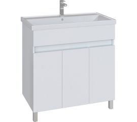 Комплект Sanstar напольная тумба Квадро 80 с раковиной Миранда 80 126.1-1.4.1.КМИР 