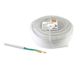 Провод TDM ПВСмб 3х2,5 100м, белый Народный SQ0118-0908 