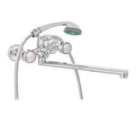 Смеситель для ванны ROEGEN 1/2"" м/к, керамический дивертор RR120C 