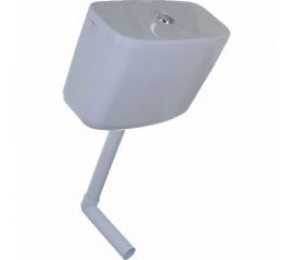 Бачок для унитаза MELODIA пластмассовый, арматура с коленом для среднего расположения 27804 