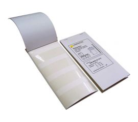 Самоламинирующийся маркер LANMASTER, блокнот, 30x15, диам.9мм, 120 шт LAN-MCB-30x15x9 