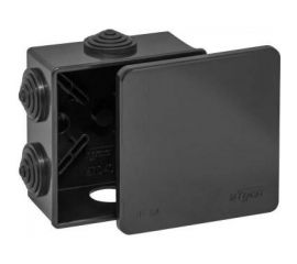 Распределительная коробка Ruvinil ОП 85х85х40мм УХЛ1 IP54 черный 67040Ч 