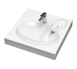 Раковина над стиральной машиной GLANZ Prado с кронштейнами 4673730111238 