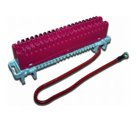 Плинт заземления LSA Profil, 10 пар, маркировка от 1 до 0 TWT-LSA10PG-DIS-10 