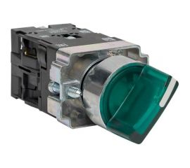 Переключатель EKF BD21 2P c зеленой подсветкой 230В NO PROxima xb2-bk21-g-230 