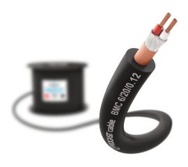 Балансный микрофонный кабель PROCAST cable BMC 6/20/0,12.3, диаметр 6mm, черный, 3 м НФ-00001842 