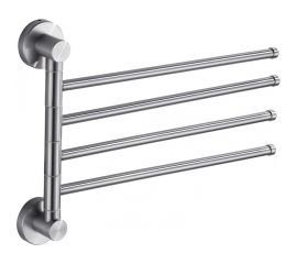 Держатель для полотенец Savol четверной, поворотный S-005604 