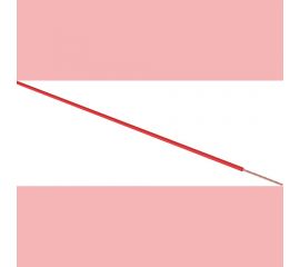 Автомобильный провод ПГВА/ПВАМ REXANT 1x0,75 мм красный, бухта 5 метров 01-6504-2-5 