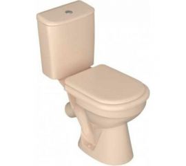 Унитаз-компакт KERAMIN РИВА косой выпуск, 1 режим, сиденье ПП, бежевый 460543 