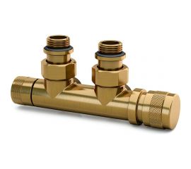 Узел нижнего подключения SR Rubinetterie угловой 1/2"х3/4"Е Бронза правый 0681-1500Z0E0 