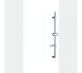 Душевая стойка MYNAH хром, с держателем для лейки и мыльницы M9020-1 