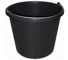 Строительное ведро КЭС черное, 20 л 13000027 